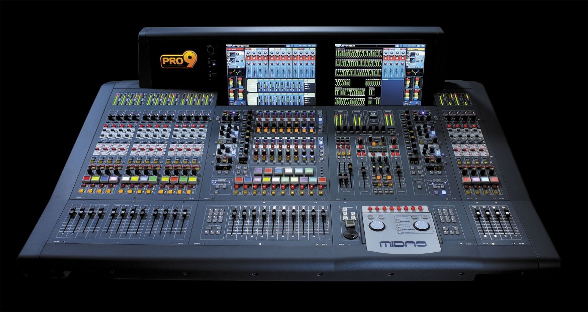 Mixer Midas PRO 9, new purchase of Mister X Service