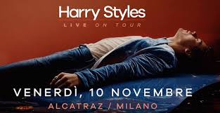 HARRY STYLES – The ex-One Direction star in a sold out Milan show