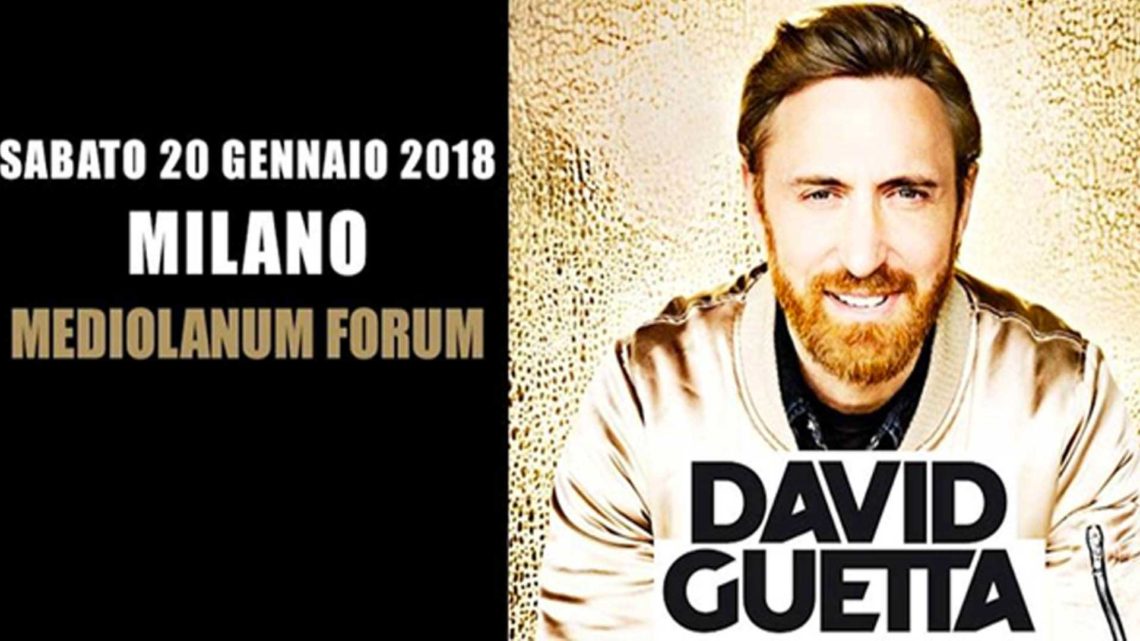 DAVID GUETTA – Il Mediolanum Forum si scatena