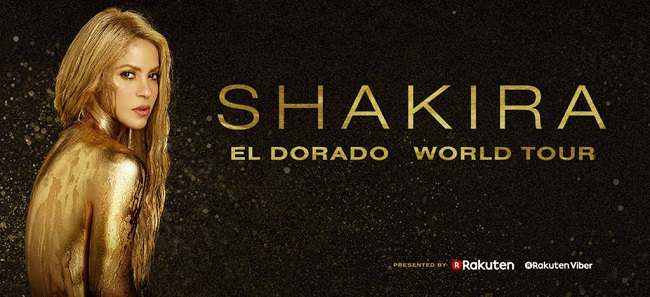SHAKIRA – EL DORADO WORLD TOUR