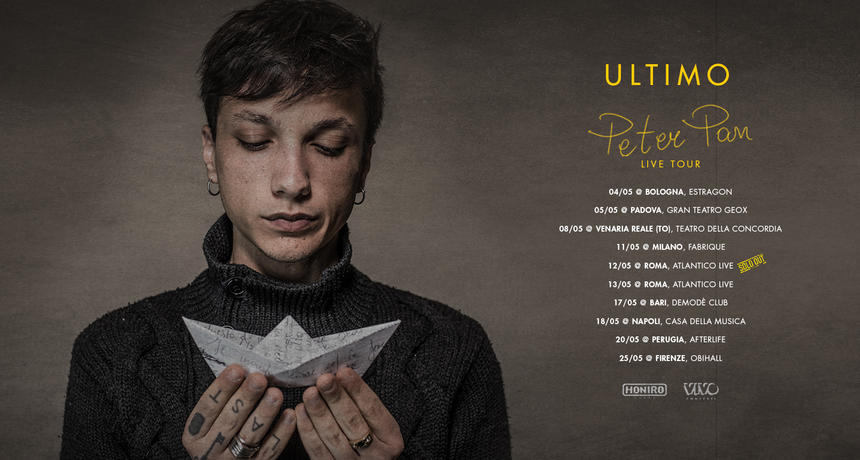 ULTIMO – PETER PAN ITALIAN TOUR