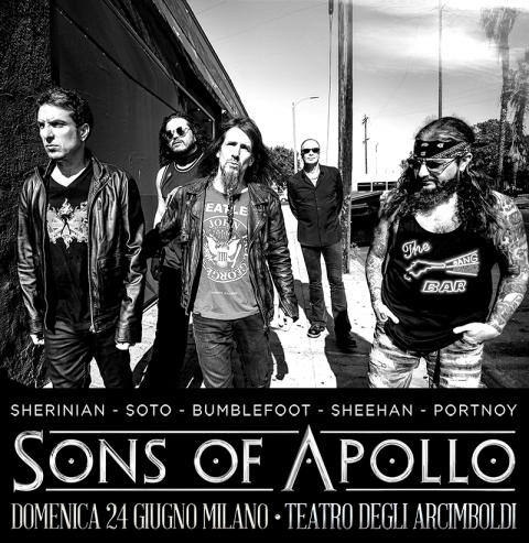 SONS OF APOLLO – Psychotic Symphony tour