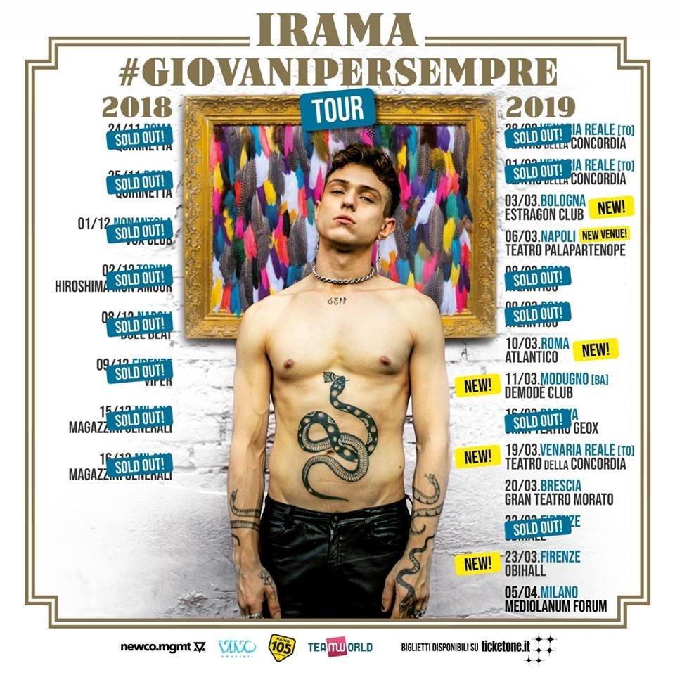 IRAMA – TOUR 2019