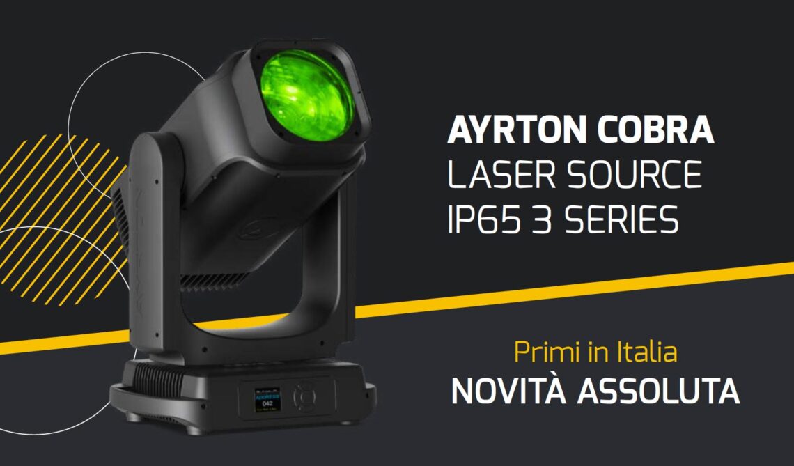 Ayrton Cobra Laser Source IP65 3 Series