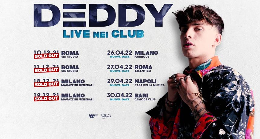 DEDDY – Live nei Club