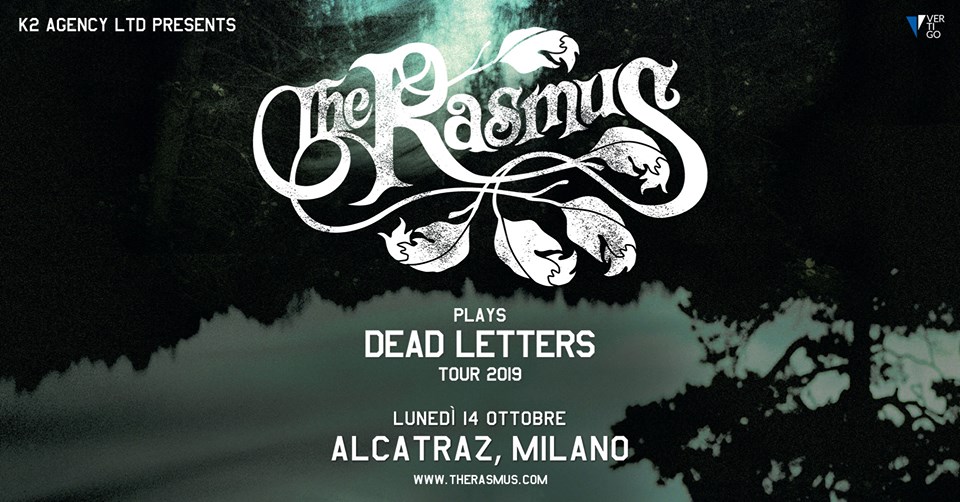 THE RASMUS – Dead Letters Tour